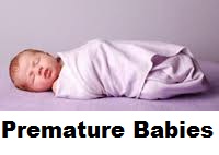 Premature Babies Premature babies are sometimes referred to as premie